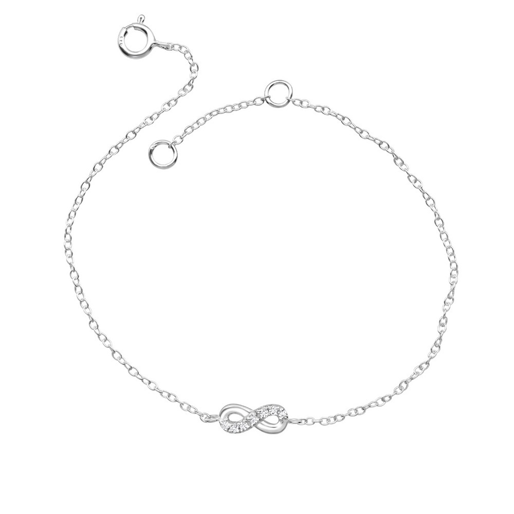 Infinity Sterling Silver Bracelet - NWT